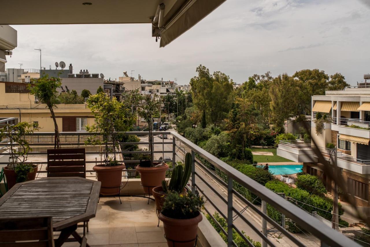 Family Getaway, Spacious And Luxurious, Sea View, Terrace, Next To Voula Beach, 20min From Center *