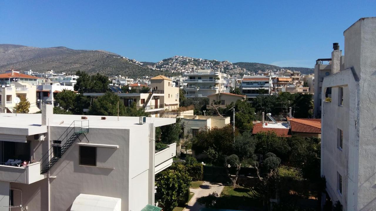 Family Getaway, Spacious And Luxurious, Sea View, Terrace, Next To Voula Beach, 20min From Center Athens